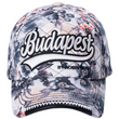 Baseball sapka női Budapest feliratos, virágos Lilla-I Baseball sapka női Budapest feliratos, virágos Lilla-I