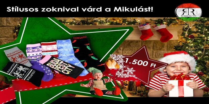 Mi van a zokniban?